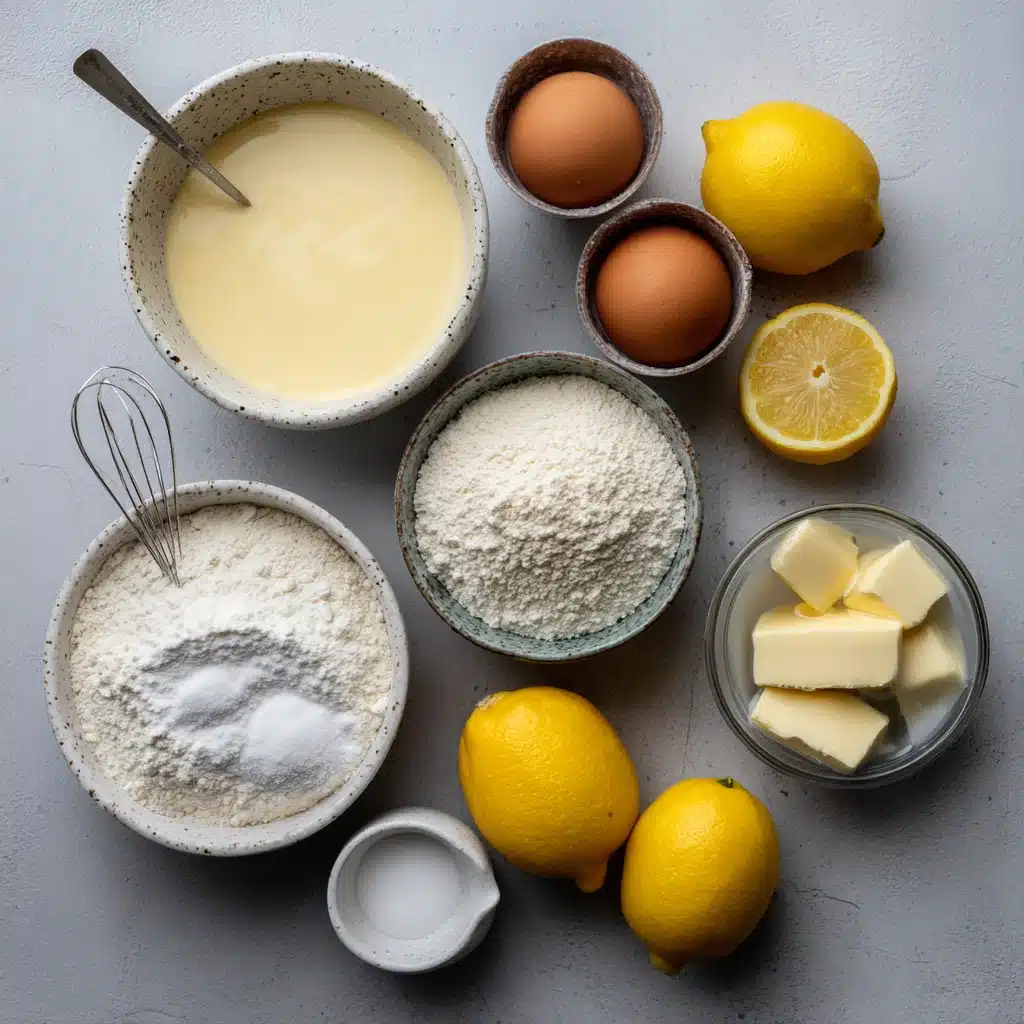 Dinner Party Favorite – Fluffy Lemon Custard Cake Recipe