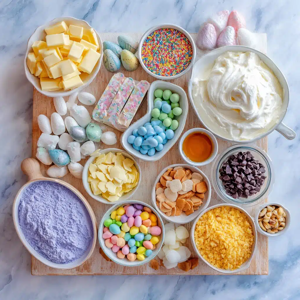 Easter Dessert Board (Pastel-Themed)