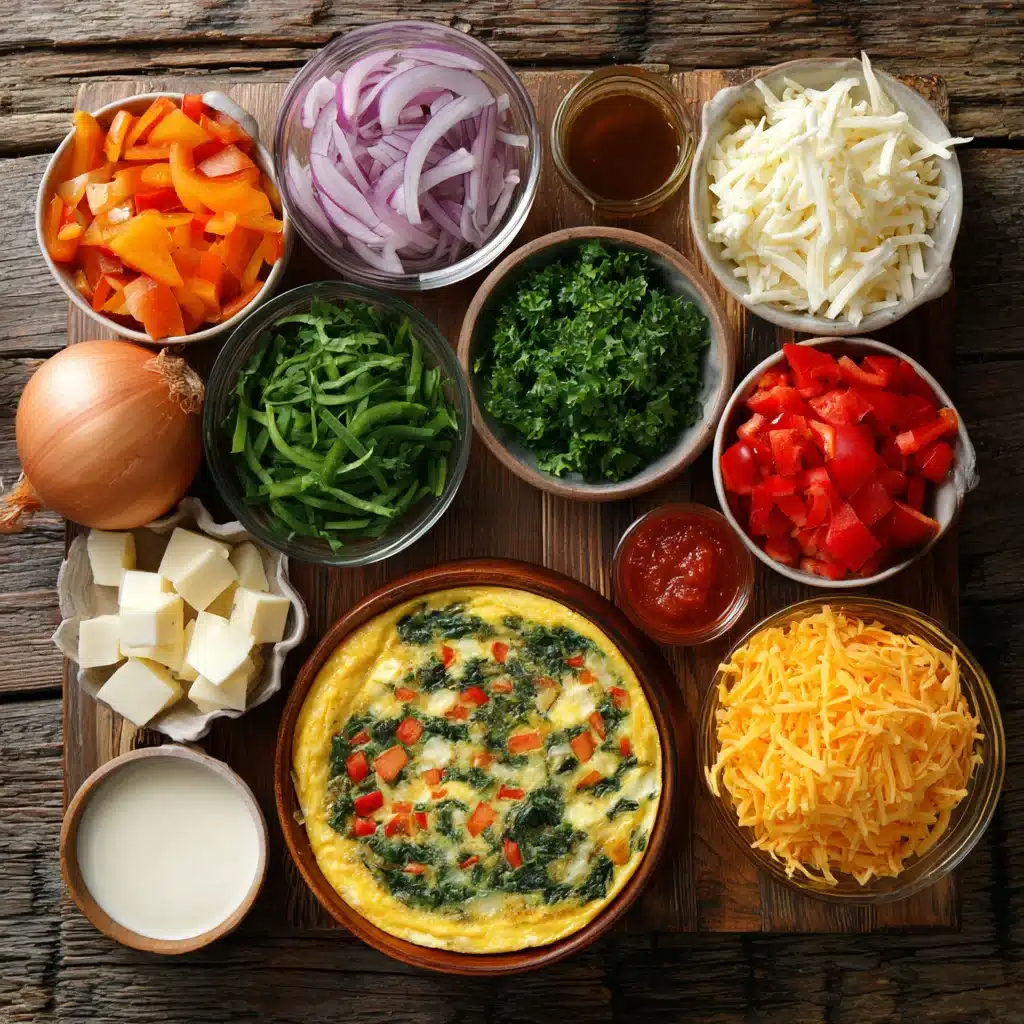 Cheese and Veggie Frittata