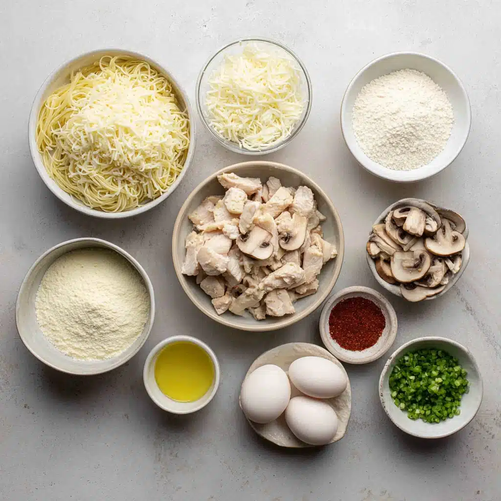 Creamy Chicken Alfredo Bake