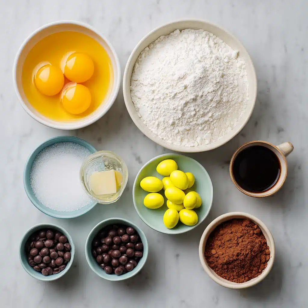 Cadbury Egg Brownies