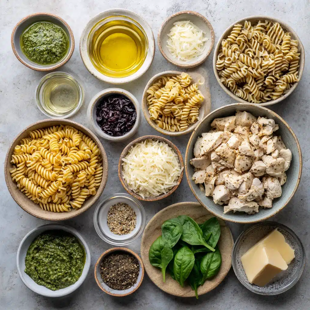 Delicious Creamy Pesto Chicken Pasta Bake Recipe That Is Simple and Full of Flavor