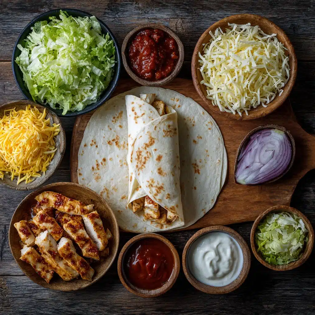 BBQ Chicken Wrap 9 BBQ Chicken Wrap