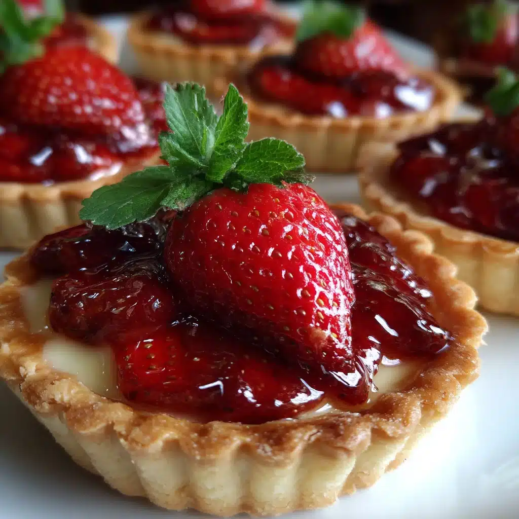 Mini Strawberry Pies 10 Mini Strawberry Pies