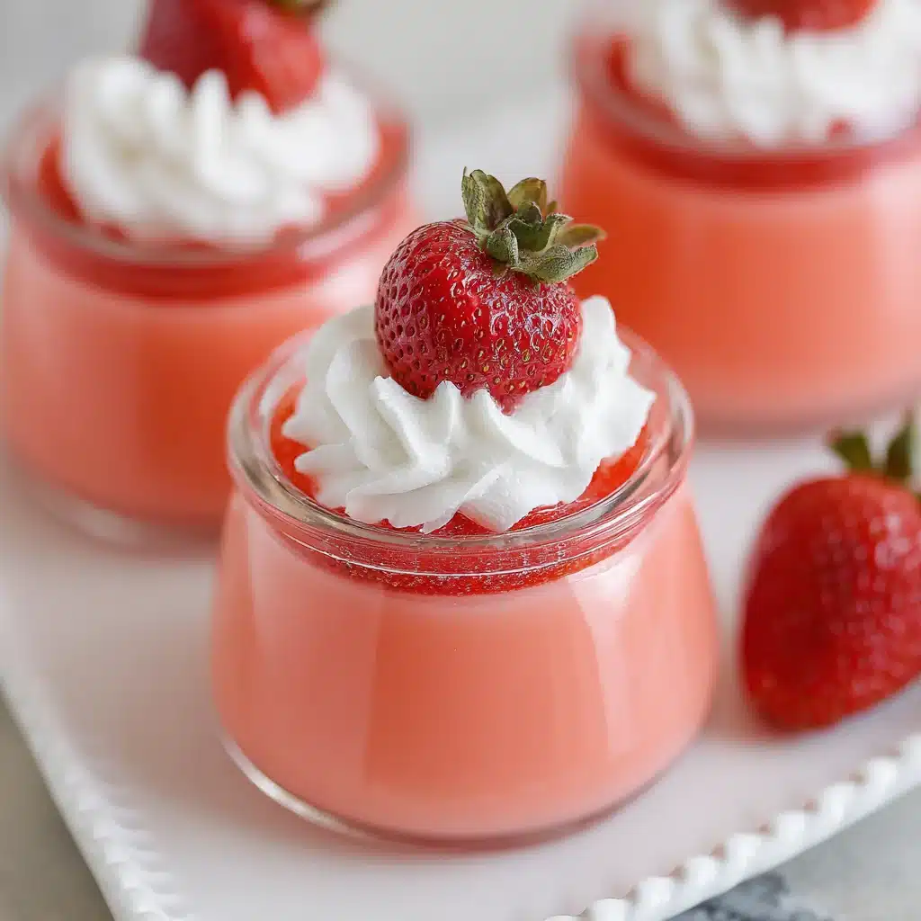 Easy Strawberry Greek Yogurt Jello Recipe