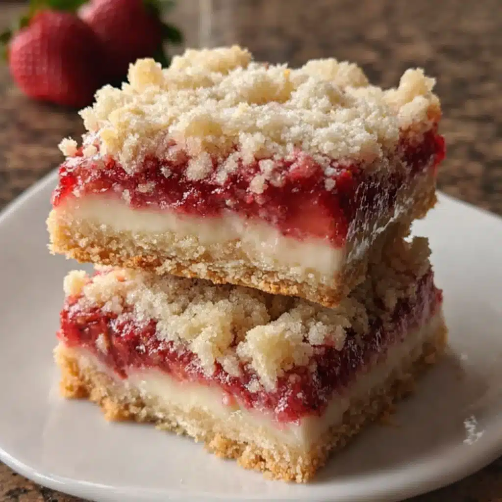 Strawberry Shortcake Bars