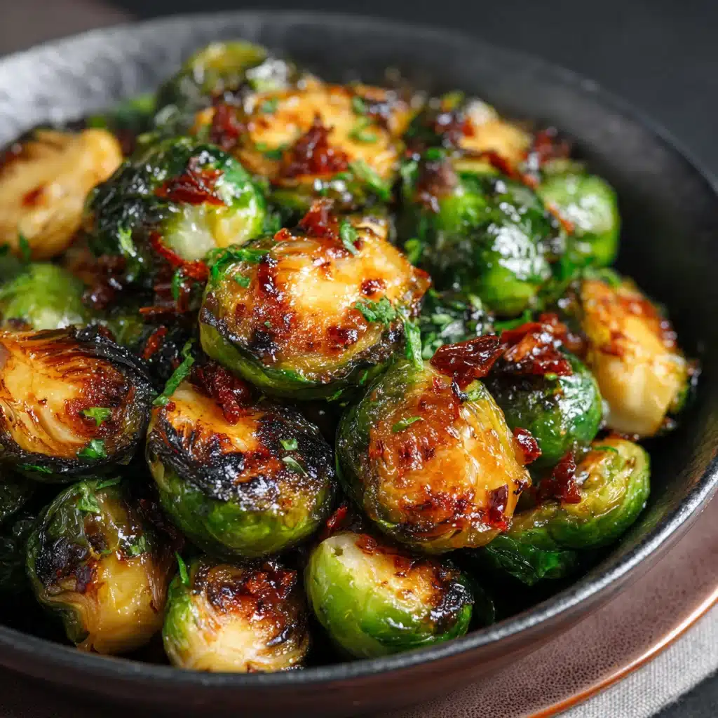 Hot Honey Brussels Sprouts