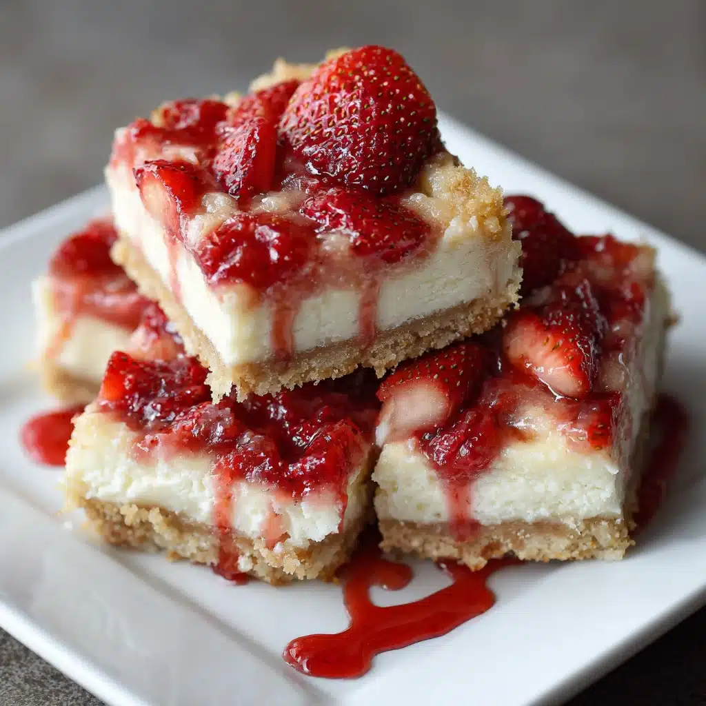 Strawberry Cheesecake Bars 10 Strawberry Cheesecake Bars