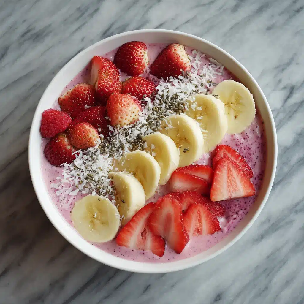 Strawberry Smoothie Bowl 8 Strawberry Smoothie Bowl