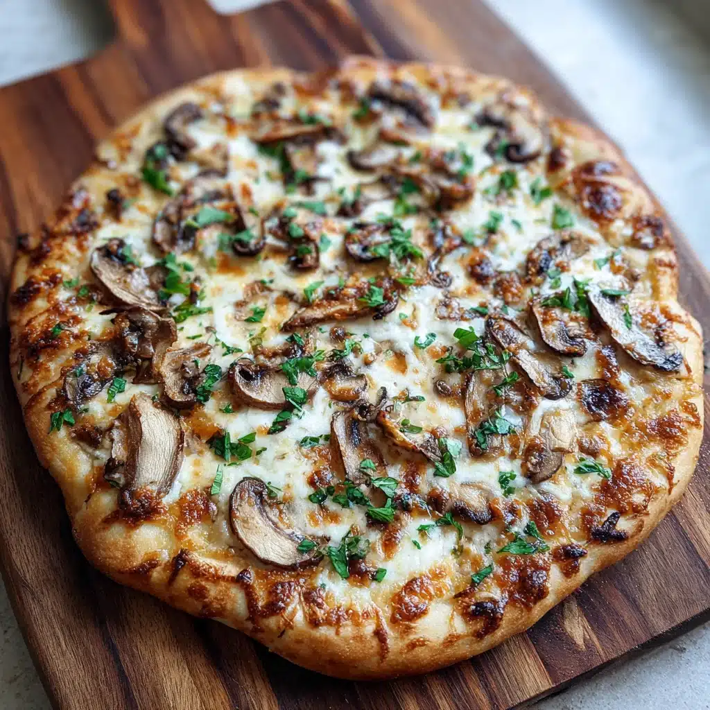 White Mushroom Pizza 10 White Mushroom Pizza