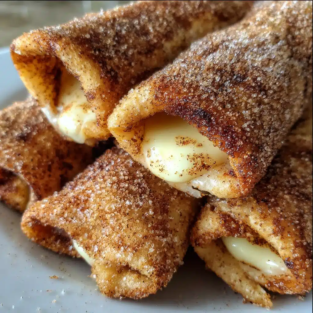 Guilt-Free Crispy Keto Cinnamon Cream Cheese Roll Ups
