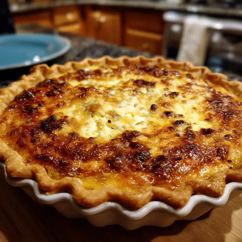 Beef and Cheese Quiche