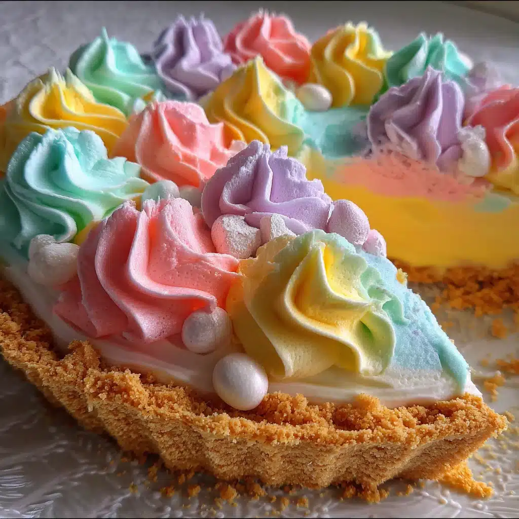 Easter Swirl Pie – A No Bake Pastel Dessert Recipe- Easy Peasy
