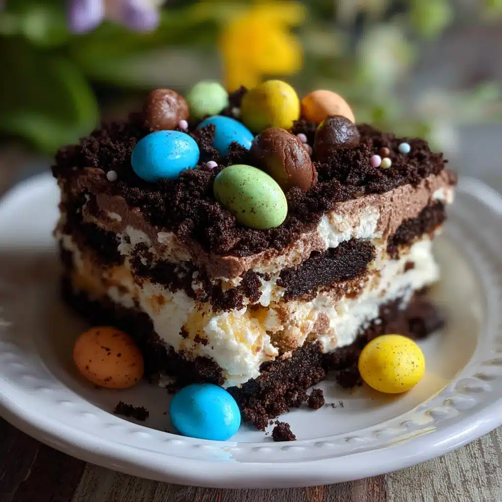 Easter Dirt Cake Casserole Easy No Bake Spring Dessert