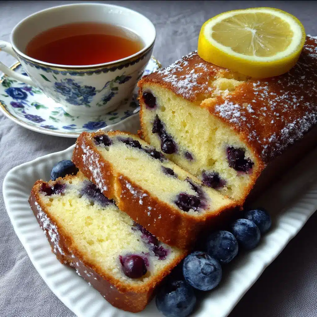 Lemon Blueberry Loaf Cake 8 Lemon Blueberry Loaf Cake