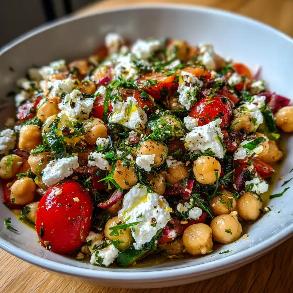 Mediterranean Chickpea Salad 8 Mediterranean Chickpea Salad
