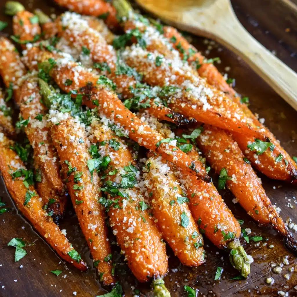 Parmesan Roasted Carrots 8 Parmesan Roasted Carrots
