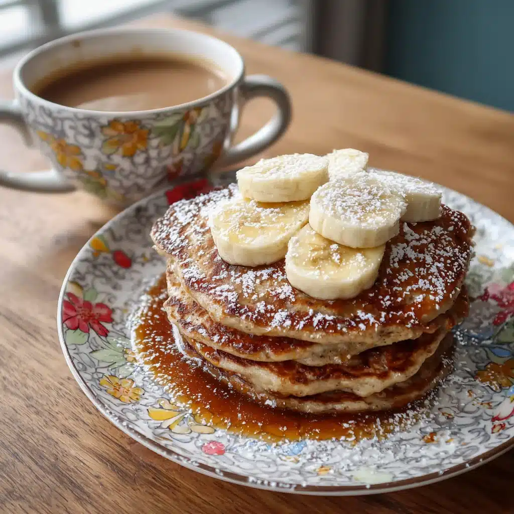 Banana Oat Pancakes