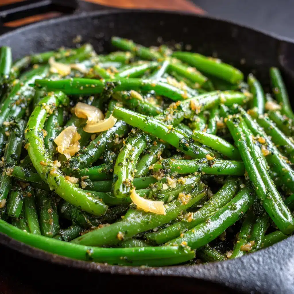 Garlic Butter Green Beans 8 Garlic Butter Green Beans
