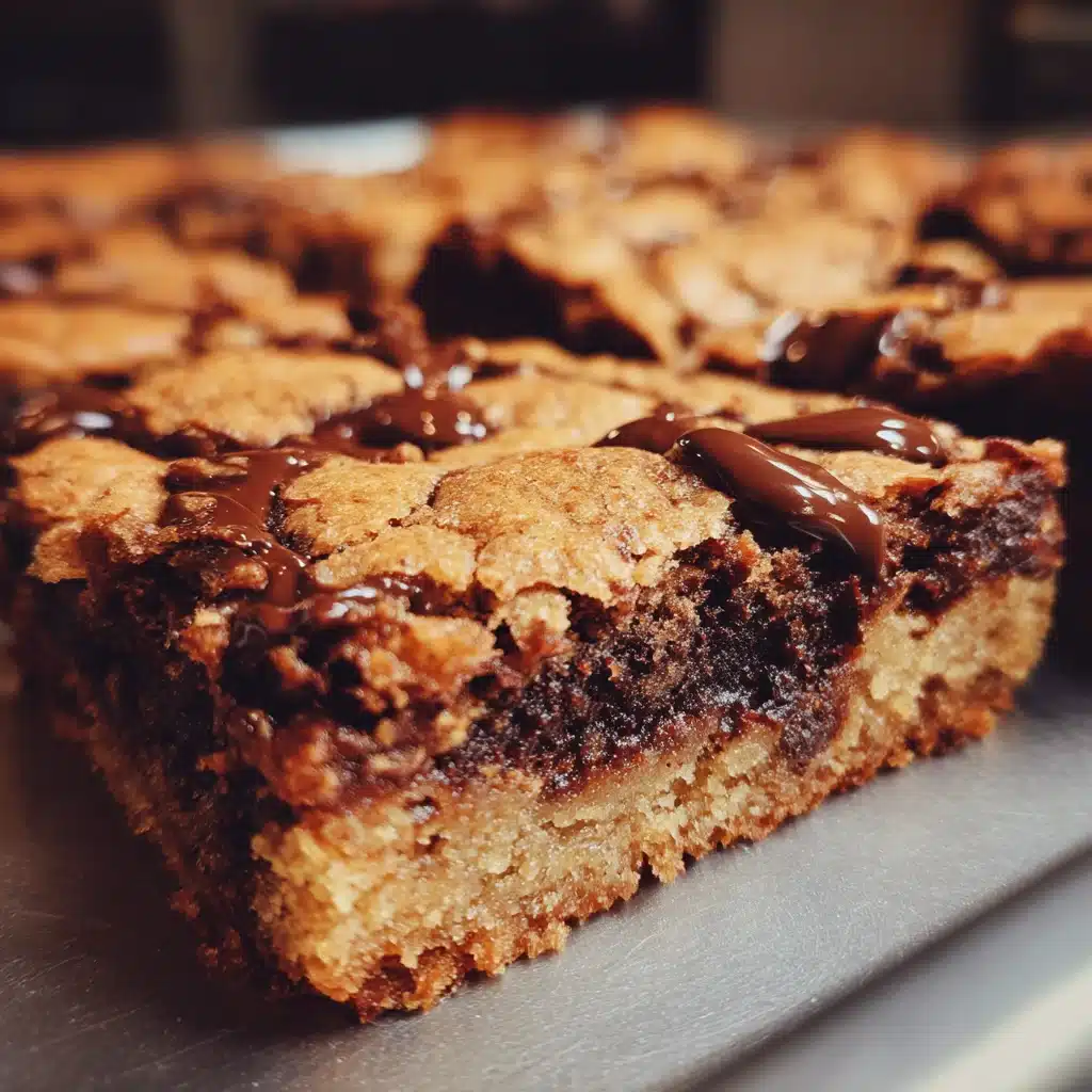 Keto Brookies - Brownie + Cookie Bars!