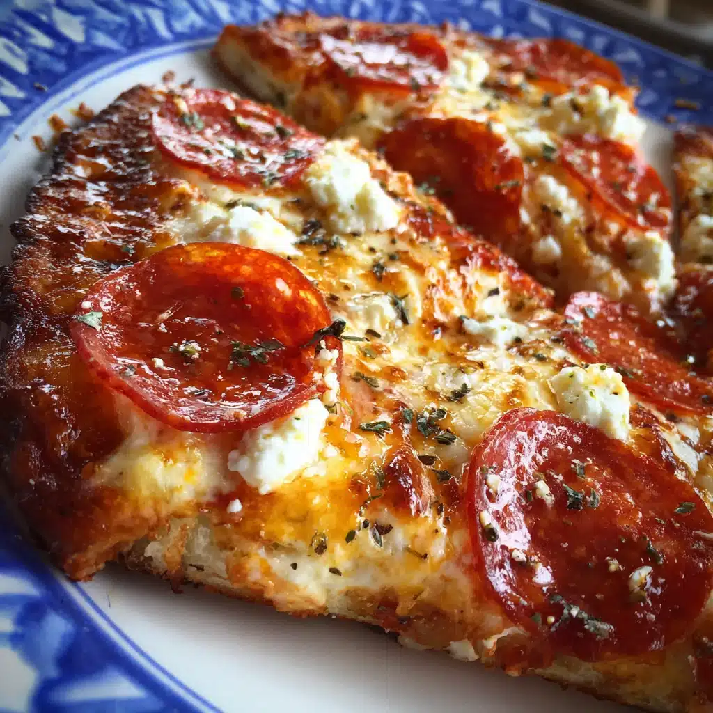 Boat-Ready Hot Honey Pizza with Ricotta & Pepperoni