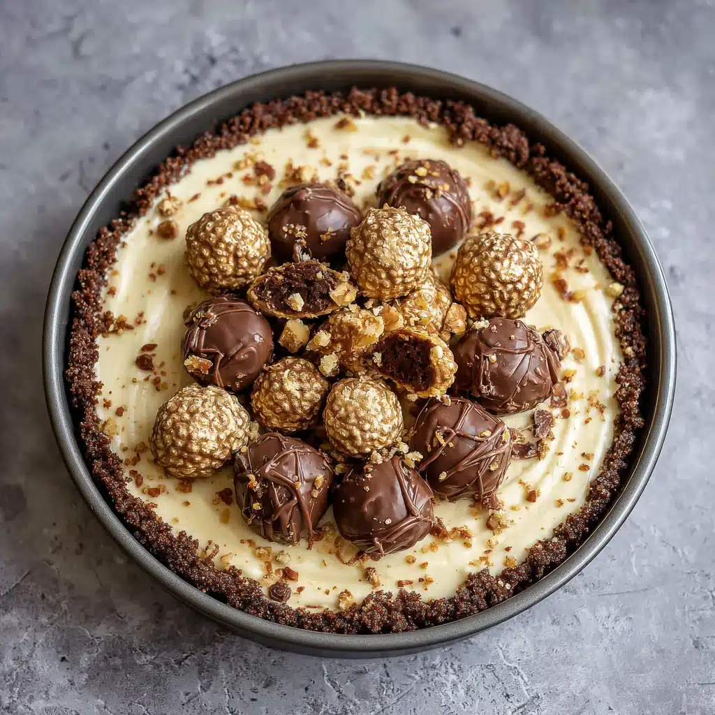 No-bake Ferrero Rocher Cheesecake 11 No-bake Ferrero Rocher Cheesecake