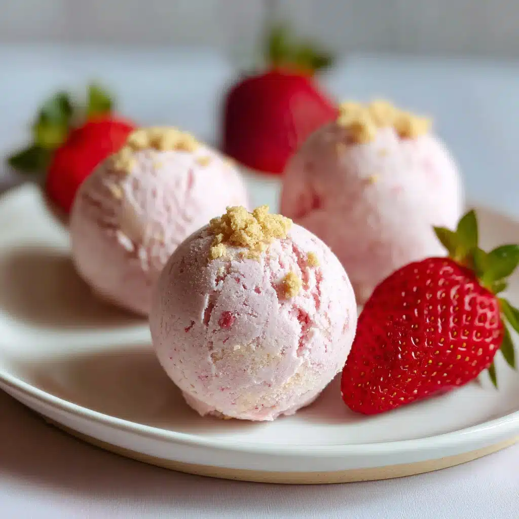 Strawberry Cheesecake Fat Bombs – 4 Ingredients! - Keto