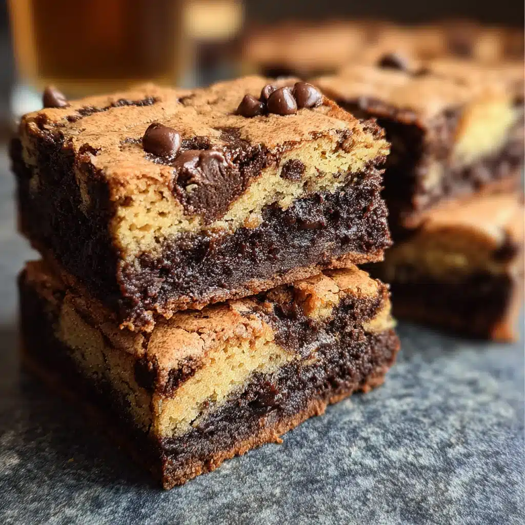 Keto Brookies - Brownie + Cookie Bars!