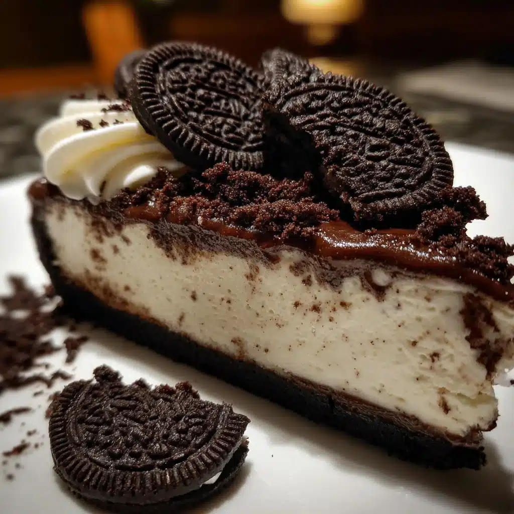 No Bake Oreo Cheesecake