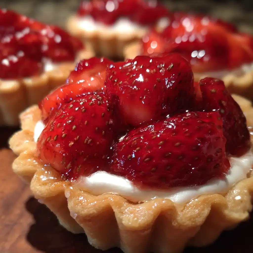 Mini Strawberry Pies 11 Mini Strawberry Pies