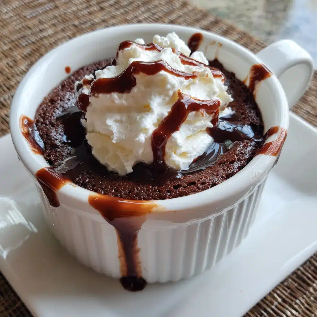 1-Minute Keto Chocolate Mug Cake