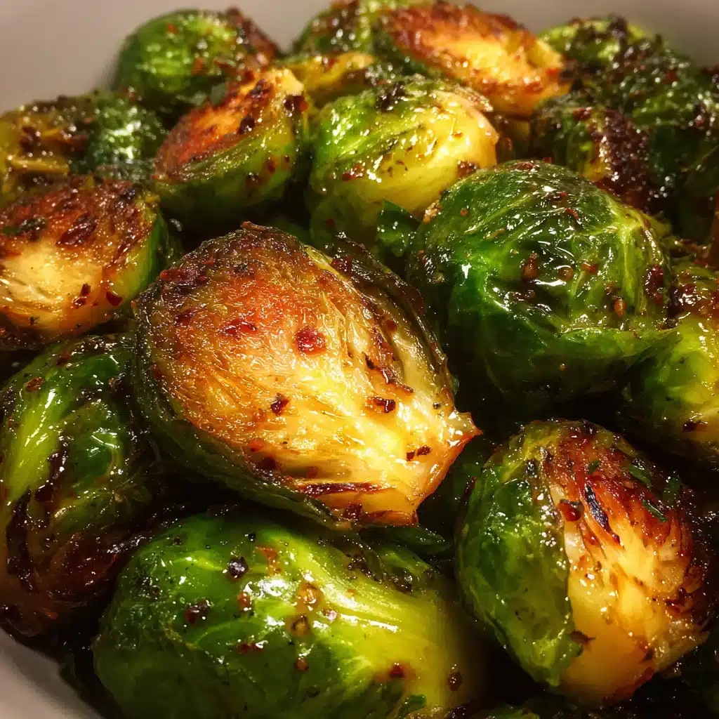 Hot Honey Brussels Sprouts