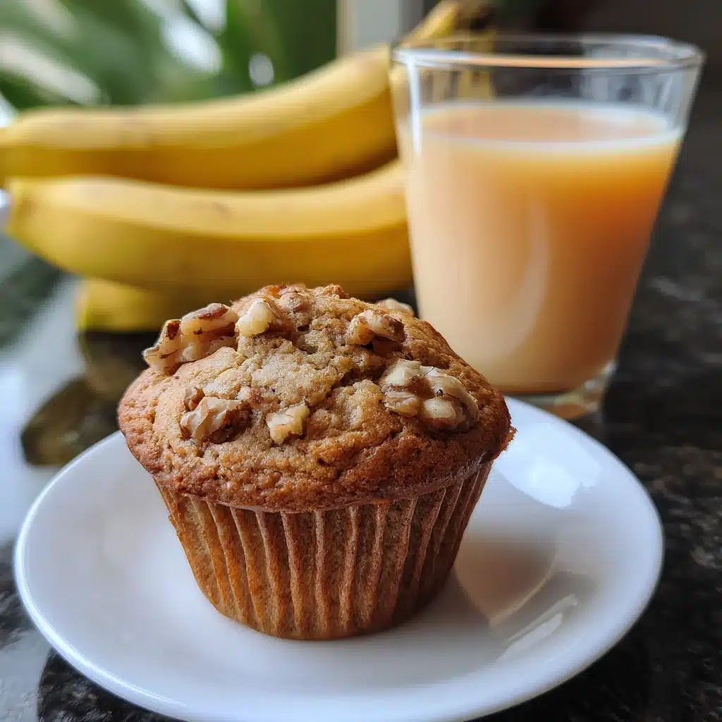 Banana nut Muffin