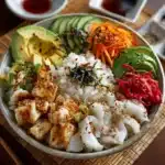 Healthy California Roll Sushi Bowls for Meal Prep