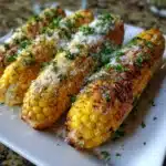 Easy Garlic Parmesan Corn on the Cob - A Delicious Summer Side