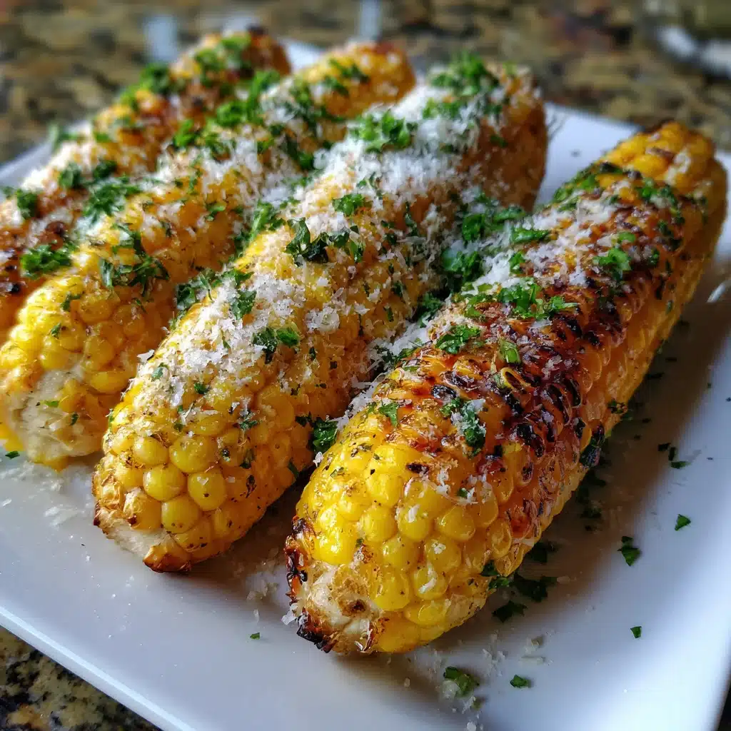 Easy Garlic Parmesan Corn on the Cob - A Delicious Summer Side
