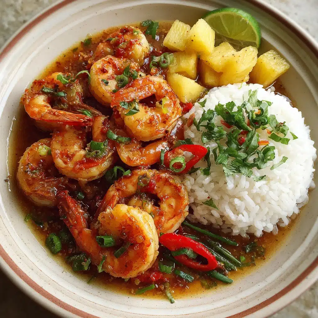 Sweet Chili Pineapple Shrimp