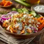 Buffalo Chicken Cottage Cheese Bowl Recipe: Easy, Quick Dinner & Healthy Meal Prep Ideas
