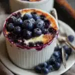 Baked Blueberry Cottage Cheese Breakfast Bowls – High-Protein Morning Delight