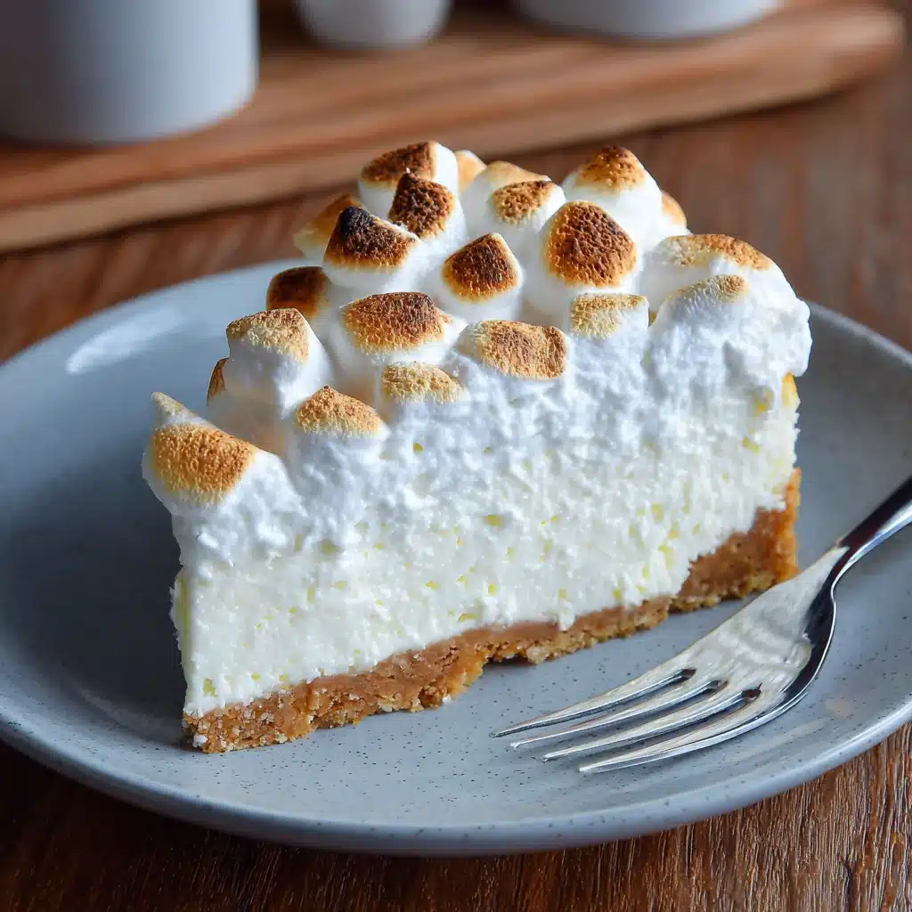 Marshmallow Whip Cheesecake : No - Bake Dream Dessert