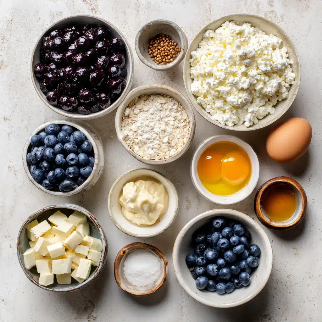 Baked Blueberry Cottage Cheese Breakfast Bowls – High-Protein Morning Delight