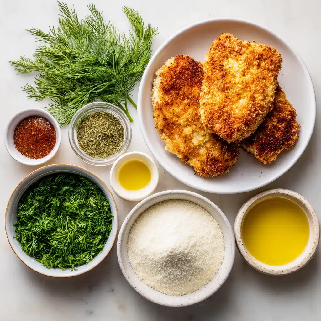 The Best Crispy Dill Pickle Parmesan Chicken