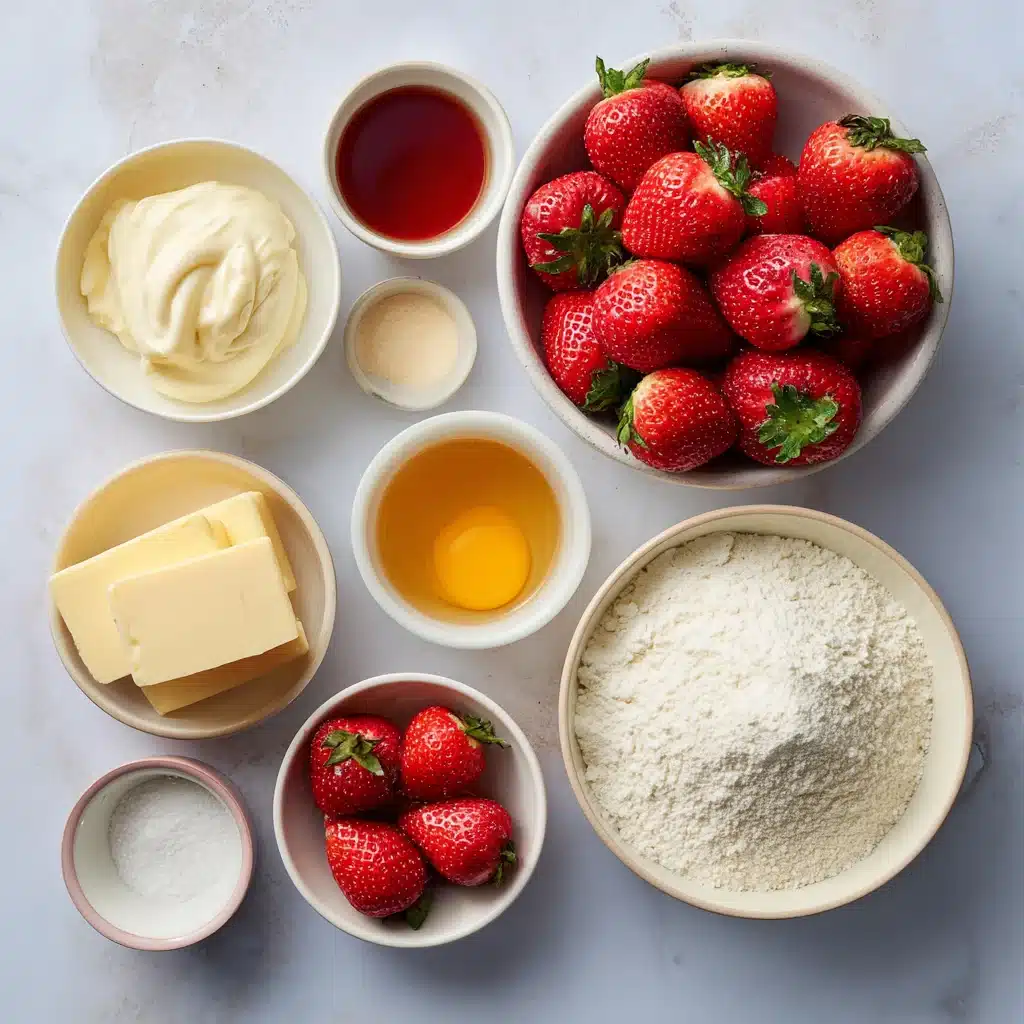 Creamy Strawberry Custard Cake That Makes Everyone Happy