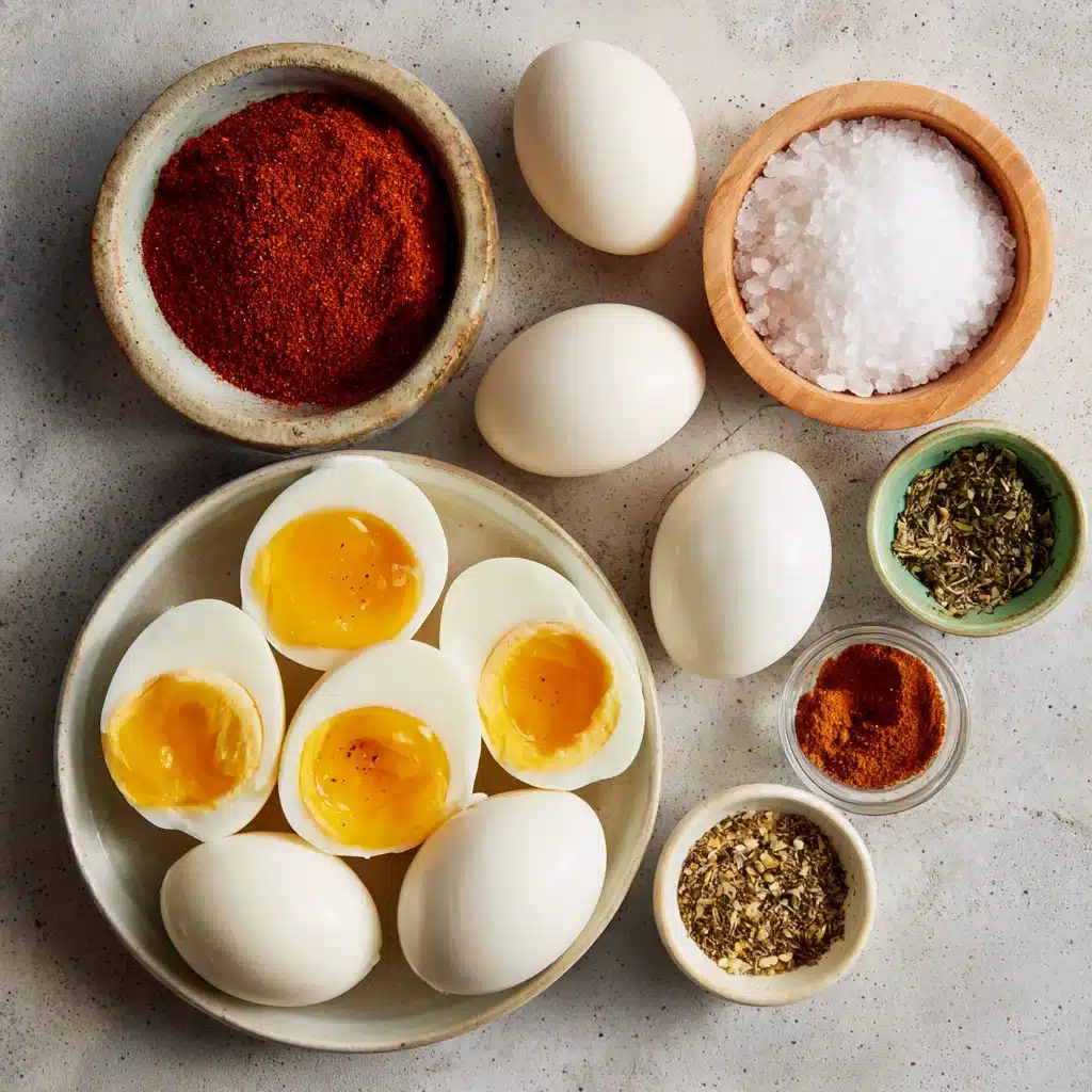 Spicy Garlic Butter Eggs in Old Bay Sauce Recipe