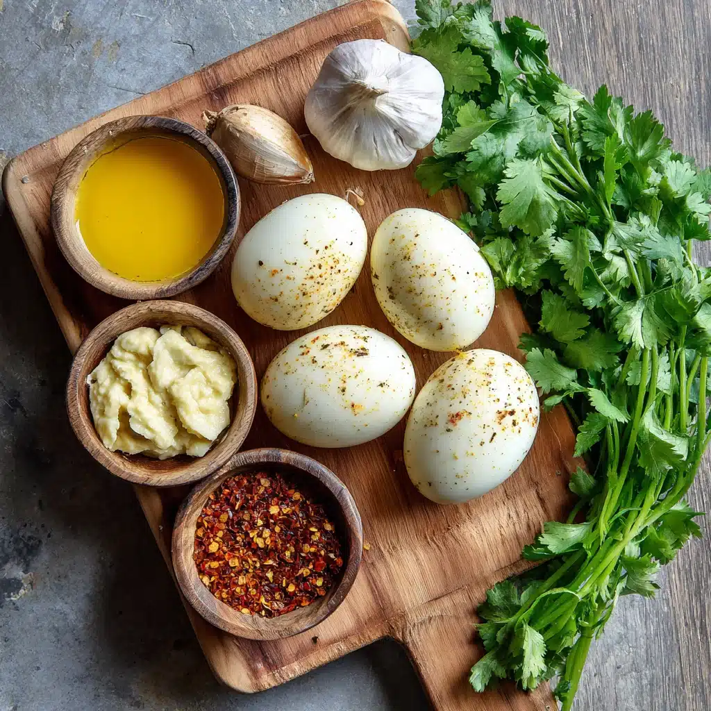 Cajun Boiled Eggs with Spicy Garlic Butter Sauce | Keto & Low-Carb Snack