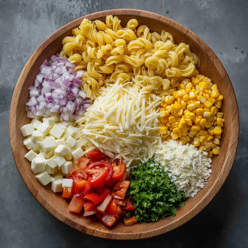 Healthy Street Corn Pasta Salad