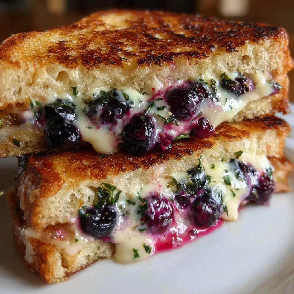 Gourmet Blueberry Grilled Cheese 10 Gourmet Blueberry Grilled Cheese