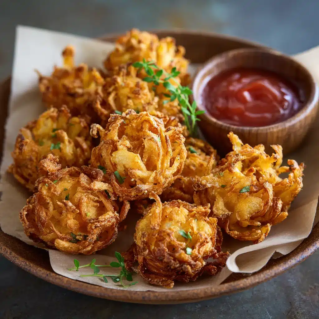Air Fryer Crispy Mini Blooming Onions – Easy, Golden & Fun!