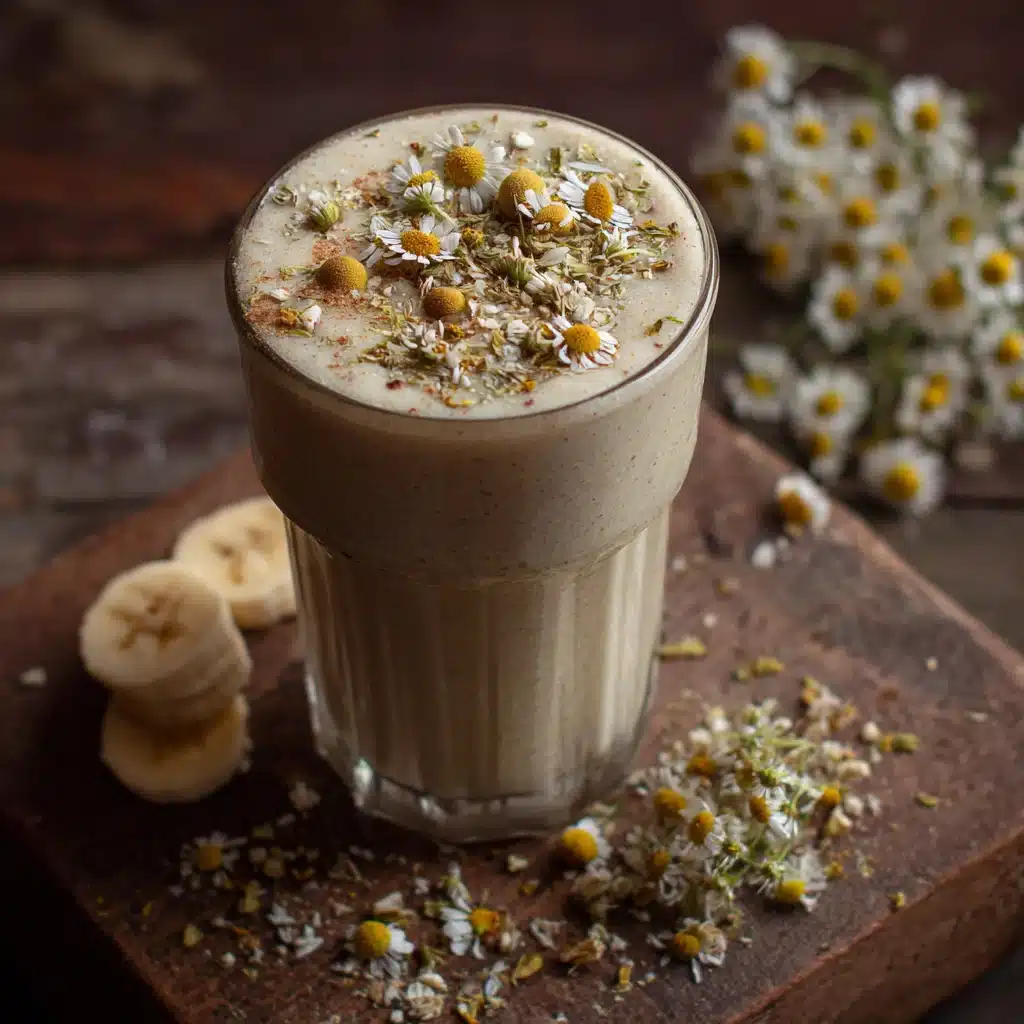 Easy Banana Chamomile Tea Smoothie Recipe
