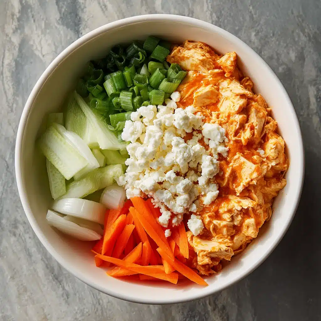 Buffalo Chicken Cottage Cheese Bowl Recipe: Easy, Quick Dinner & Healthy Meal Prep Ideas